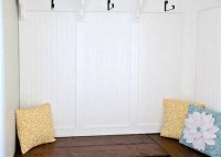 Corner Cubby Bench Coat Rack