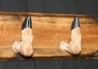 Deer Hooves Coat Rack