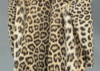 Vintage Real Leopard Fur Coat