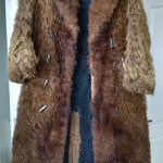 Antique Buffalo Fur Coat