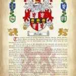 Family Name Origins And Coat Of Arms
