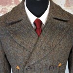 Harris Tweed Peacoat