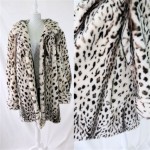 Real White Tiger Fur Coat
