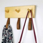Wooden Wall Peg Coat Rack
