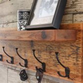Coat Rack Rustic
