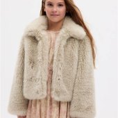 Kid Faux Fur Coat