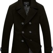 Mens Classic Pea Coat