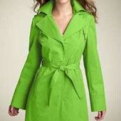 Mens Lime Green Trench Coat Zara